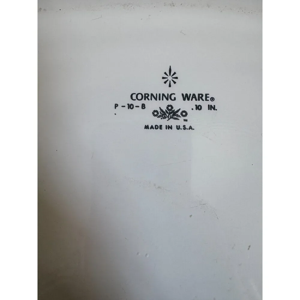Vintage CorningWare Blue Cornflower P-10-B 10